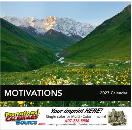 Motivations Promotional Calendar  - Stapled promotional calendar – Motivational Calendars – 2026