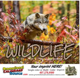Wildlife Stapled Calendar 2027 promotional calendar – Wildlife Calendars – 2026
