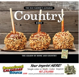 Country The Old Farmer&rsquo;s Almanac Calendar Stapled promotional calendar – Old Farmers Almanac Calendars – 2027