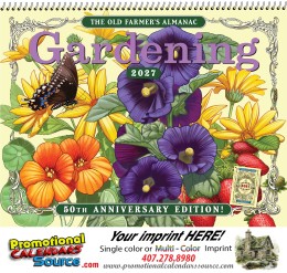 The Old Farmer Gardening Tips Calendar promotional calendar – Old Farmers Almanac Calendars – 2026