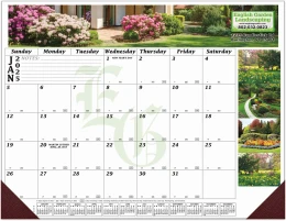 Desk Pad Calendar with Full-Color Top & Side Imprint - Size 17x22 promotional calendar – Full Color Desk Pad Calendars – 2027
