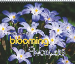 Blooming Wonders Botanical Calendar 2027, Spiral, 12.5x21 promotional calendar – Flowers Calendars – 2026