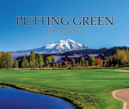 Putting Green Golf Courses Calendar 2027, Spiral, 12.5x21 promotional calendar – Golf Calendars – 2027