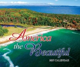 America The Beautiful Scenic Calendar 2027, Spiral, 12.5x21 promotional calendar – America Scenic Calendars – 2027