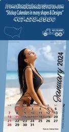 Swimsuit Models Stick-Up Calendar promotional calendar – Swimsuit Stick‑Up Calendars – 2027