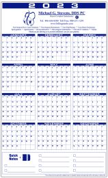 Large Plastic Year-In-View Wall Calendar Write-on / Wipe-off Surface | Size 23"x38" | 10 mil laminated plastic promotional calendar – Large Plastic Calendars – 2026