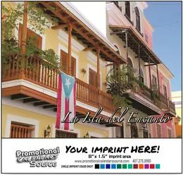 La Isla Del Ecanto Puerto Rico Calendar - Spanish/English Bilingual  promotional calendar – Puerto Rico Calendars – 2027