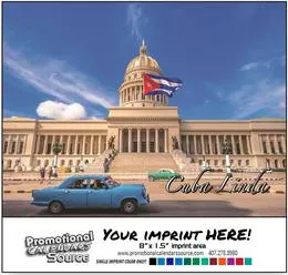 Scenes of Cuba Calendar - Calendario Escenico de Cuba - Bilingual Spanish/English promotional calendar – Spanish English Bilingual Calendars – 2027