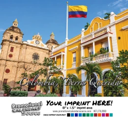 Colombia Tierra Querida Calendar, Bilingual Spanish/English promotional calendar – Sur America y Caribe Calendars – 2027