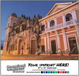 Central America Scenic Calendar - Calendario Escenico de America Central - Bilingual promotional calendar – Sur America y Caribe Calendars – 2027