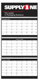 Large 3 Month Wall Calendar (4 Panel) 16" x 34" promotional calendar – 3 Month View Calendars – 2026