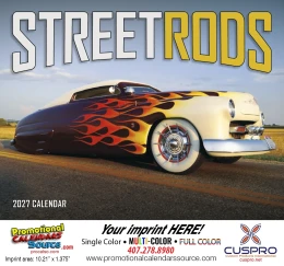 Street Rod Fever Promotional Calendar  Stapled