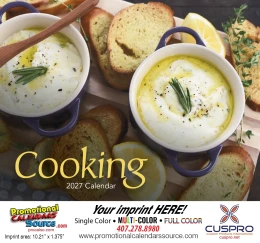 A Taste of Cooking Promotional Calendar  Stapled promotional calendar – Food Calendars – 2027