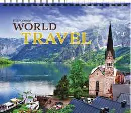 World Travel Executive Scenic Wall Calendar, 13.5x24  promotional calendar – World Travel Calendars – 2027