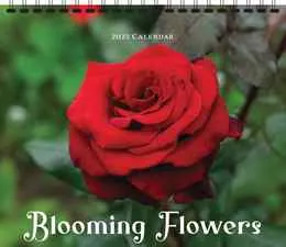 Blooming Flowers Calendar, 13.5x24, Spiral promotional calendar – Flowers Calendars – 2027