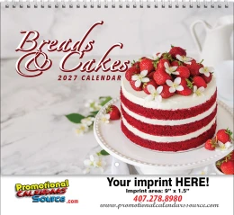 El Pan Nuestra Tradicion - Breads Calendar Bilingual, 11x19 promotional calendar – Food Calendars – 2027
