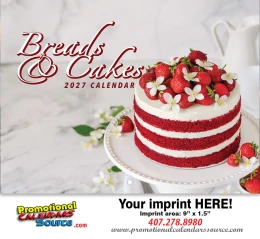 El Pan Nuestra Tradicion - Breads Calendar Bilingual, 11x19 promotional calendar – Food Calendars – 2027