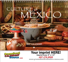 Centro America Calendario Bilingue - Central America, 11x19 promotional calendar – Sur America y Caribe Calendars – 2027