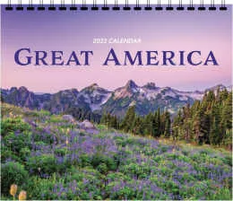 Great America 3 Mont At A Glance Scenic Calendar promotional calendar – 3 Month View (Quarterly) – 2027