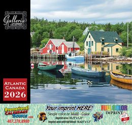 Scenes of Atlantic Canada Calendar Stapled   promotional calendar – Canada Scenic Calendars – 2026