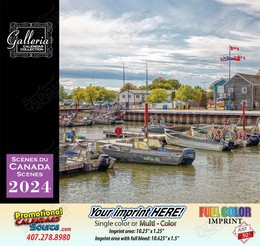 Scenes of Canada Bilingual(English/French) Value Calendar promotional calendar – French English Bilingual Calendars – 2026