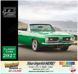 Classic Cars Value Calendar Stapled