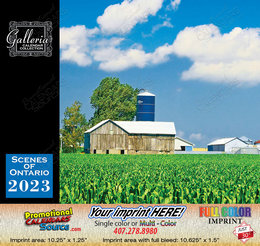 Scenes of Ontario Wall Calendar  promotional calendar – Canada Scenic Calendars – 2026