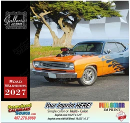 Road Warriors Cars Value Calendar