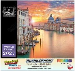 Scenes of World Travel Value Calendar