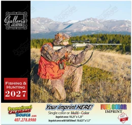 Fishing & Hunting Calendar  promotional calendar – Fishing Calendars – 2027