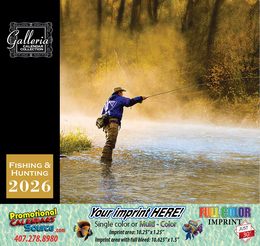 Fishing & Hunting Calendar  promotional calendar – Fishing Calendars – 2026