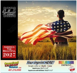 America the Beautiful Calendar  promotional calendar – America Scenic Calendars – 2027