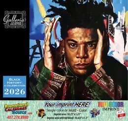 Black History Celebration Calendar promotional calendar – African American Calendars – 2026