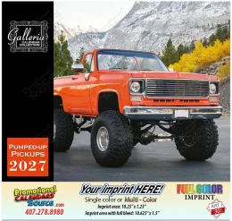 Pumped-Up Pickup Trucks Value Calendar