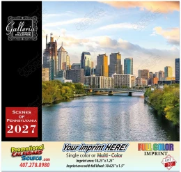 Scenes of Pennsylvania Calendar  promotional calendar – US States Calendars – 2027