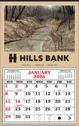 Full Apron Hanger Calendar - Larry Anderson Wildlife "A Season of Lasting Memories" 22x35 | 2027 promotional calendar – Full-Apron Calendars – 2026