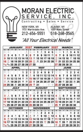 Span A Year Calendar 14.5x23 promotional calendar – 12 Months In View – 2027
