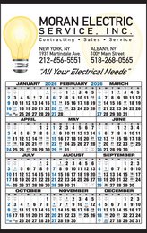 Custom Year View Calendar 14.5x23 Full Color Imprint promotional calendar – Custom Year In View Calendars – 2026