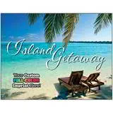 Island Getaway Promotional Mini Calendar promotional calendar – Mini Wall Calendars – 2027