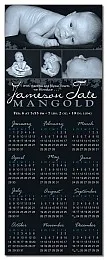 Calendar Magnet - 3.5x9 Square Corners - 25 mil. promotional calendar – Calendar Magnets – 2027