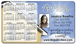 Calendar Magnet 7x4 Round Corners - 25 mil promotional calendar – Calendar Magnets – 2027