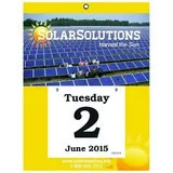 Daily Date Calendar Jumbo 6x5.5 Pad - Board size 10.5x14 promotional calendar – Daily Date Calendars – 2027