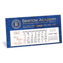 Easel Desk Calendar Economizer Nu-Leth-R promotional calendar – Easel Desk Calendars – 2027
