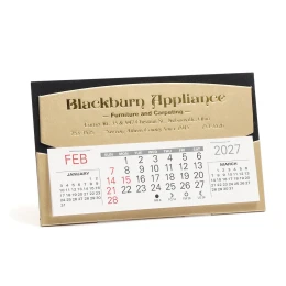Midas Desk Calendar promotional calendar – Easel Desk Calendars – 2027