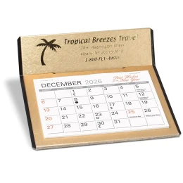 Crest Desk Calendar promotional calendar – Easel Desk Calendars – 2027