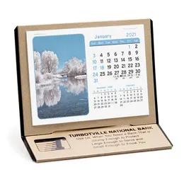 Dorado Desk Calendar promotional calendar – Easel Desk Calendars – 2027