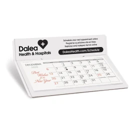 The Mailer Desk Calendar promotional calendar – Easel Desk Calendars – 2027