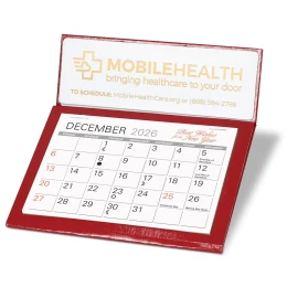 Naples Desk Calendar promotional calendar – Easel Desk Calendars – 2027