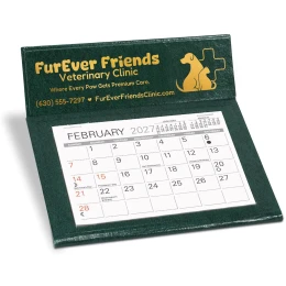 Genoa Desk Calendar promotional calendar – Easel Desk Calendars – 2027