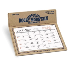 Forest Desk Calendar promotional calendar – Easel Desk Calendars – 2027